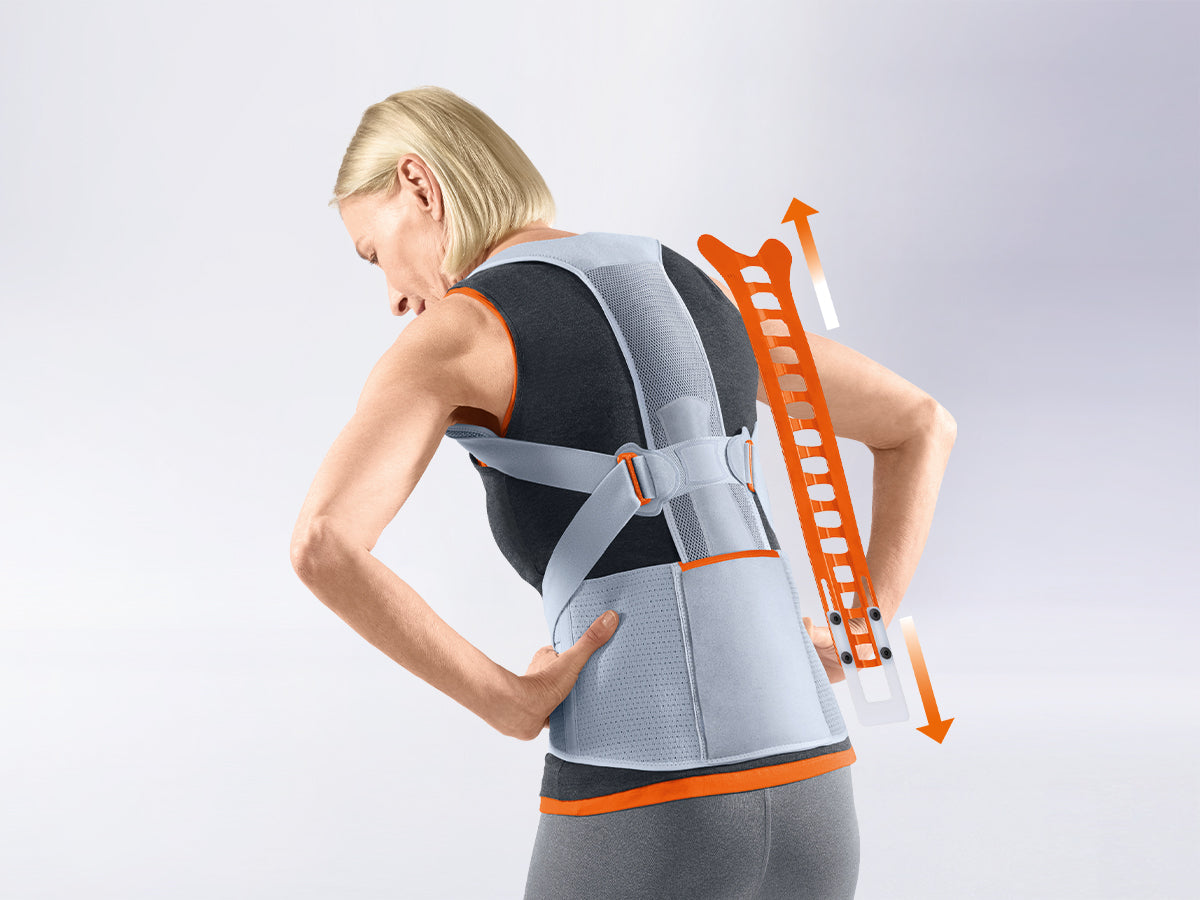 Corset dynamique Vertebradyn Osteo indiqué notamment pour l'ostéoporose