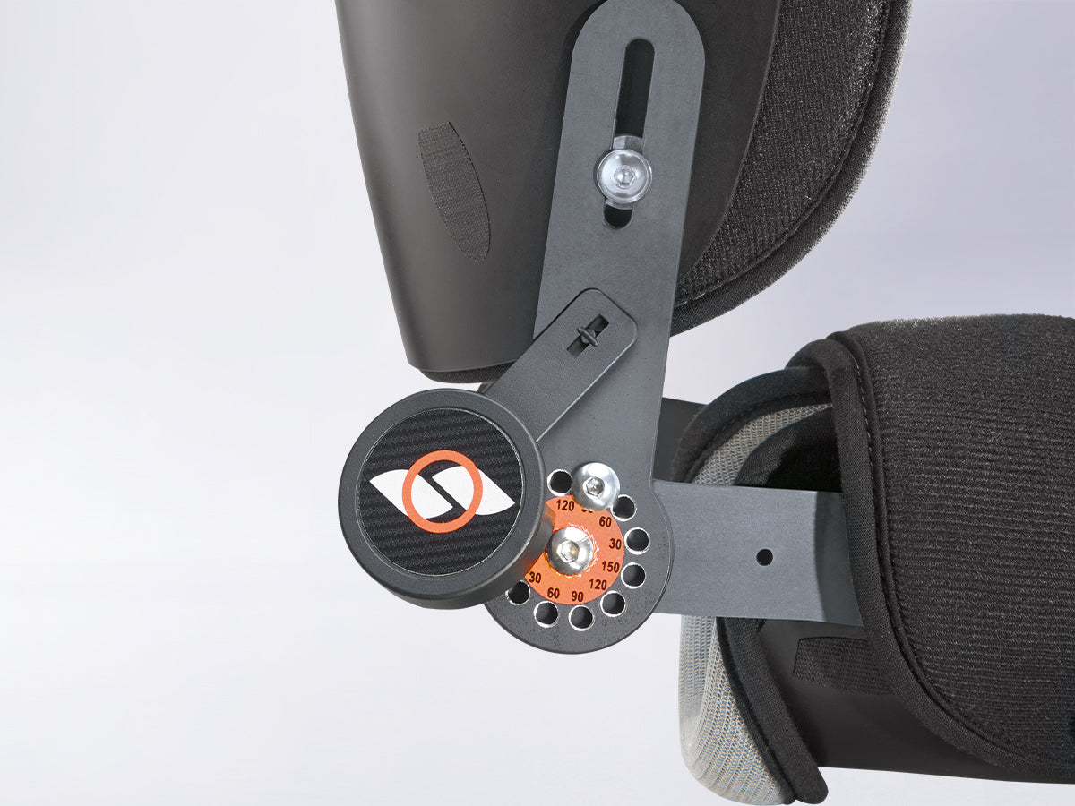 Articulated immobilization splint with flexion-extension control Elbow-Hand SP