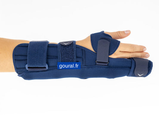 Attelle articulée poignet main doigts FingerFix