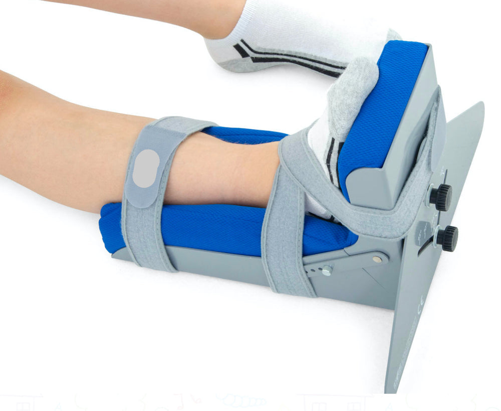 Attelle d'immobilisation du pied-cheville et éventuellement hanche pédiatrique