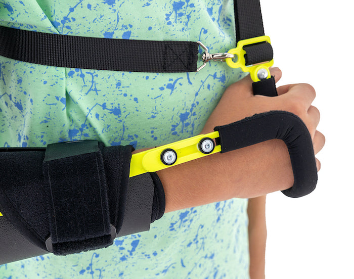 Pediatric ROM Adjustable Elbow Immobilization Articulated Splint