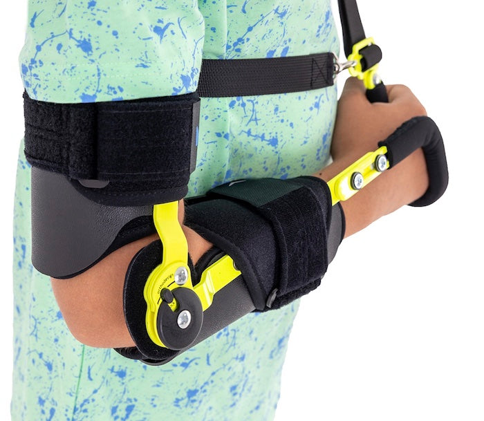 Pediatric ROM Adjustable Elbow Immobilization Articulated Splint