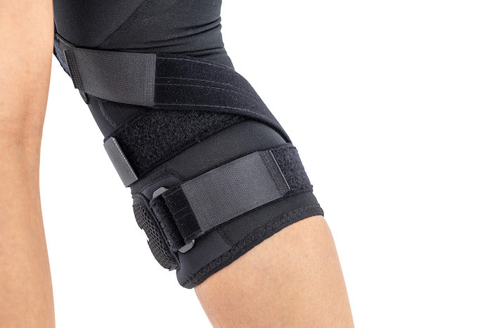 Attelle de correction active et réglable du genou articulée Speeder