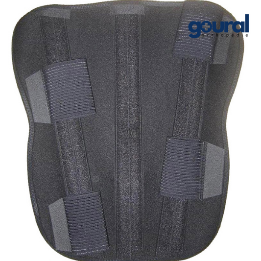 Goural knee immobilization splint (non-slip)