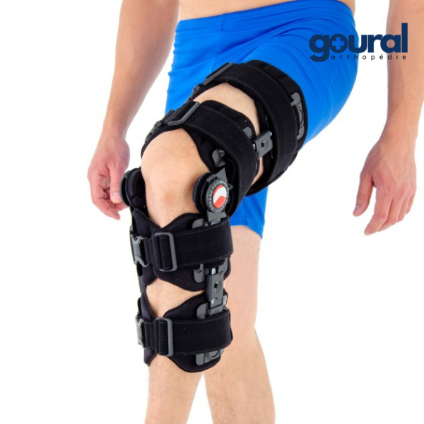 Attelle de genou ROM articulée télescopique 4Scope