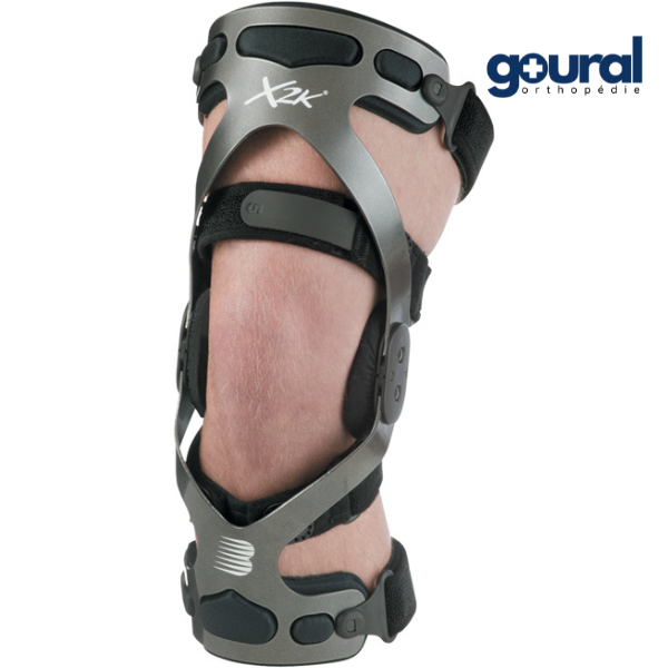 Attelle de genou articulée X2K Knee Bracerace (LCA/LCP/LL) goural orthopédie