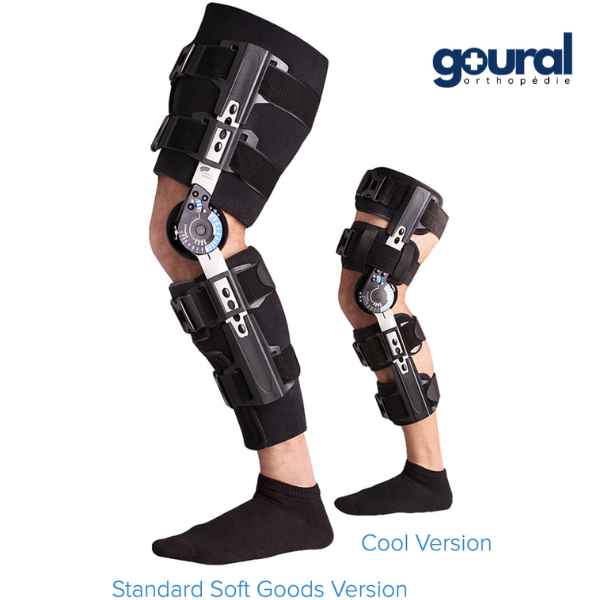 T-lescoping Cool Wrap Post-Op Knee Brace