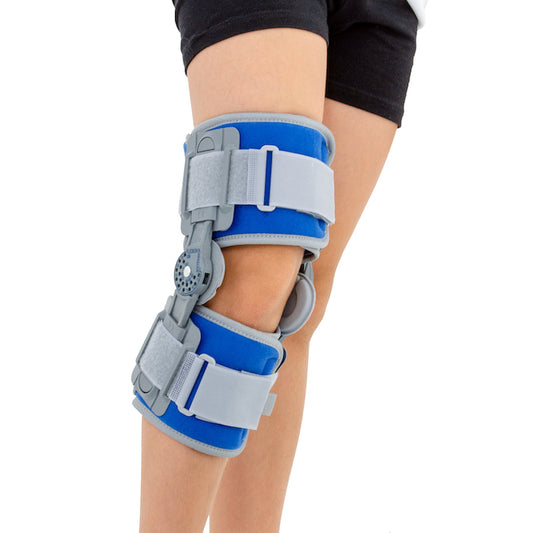 Attelle de genou articulée ROM ligamentaire pédiatrique réglable