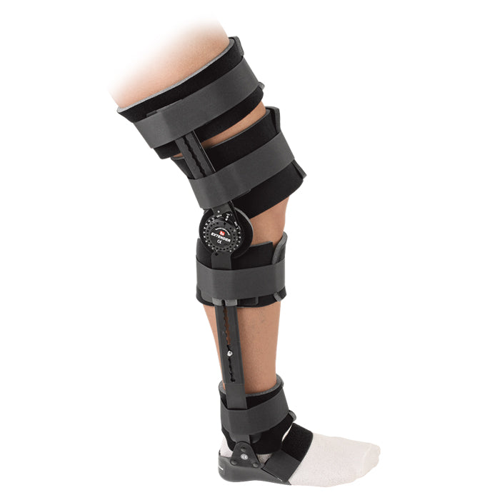 Extender Plus and Extender Post-Op Hinged Knee Brace with/without Foot Support