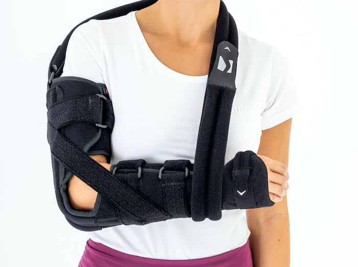 ElbowHandSplint Removable Elbow Immobilization Brace and Hand Support