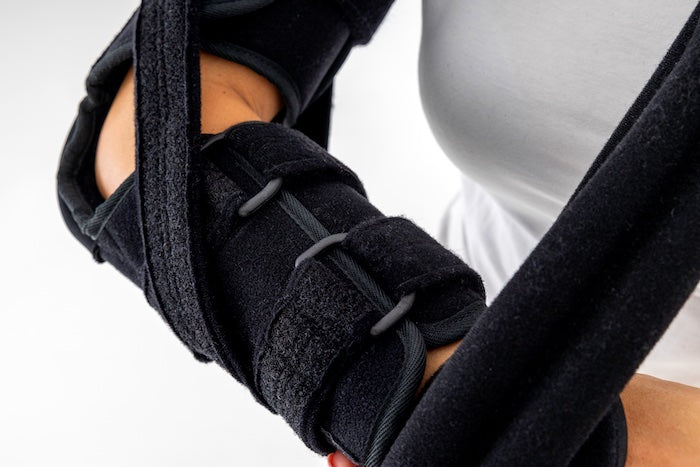 ElbowHandSplint Removable Elbow Immobilization Brace and Hand Support
