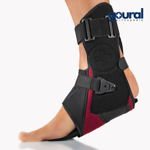 Attelle souple pour la stabilisation de l'articulation de la cheville XPress