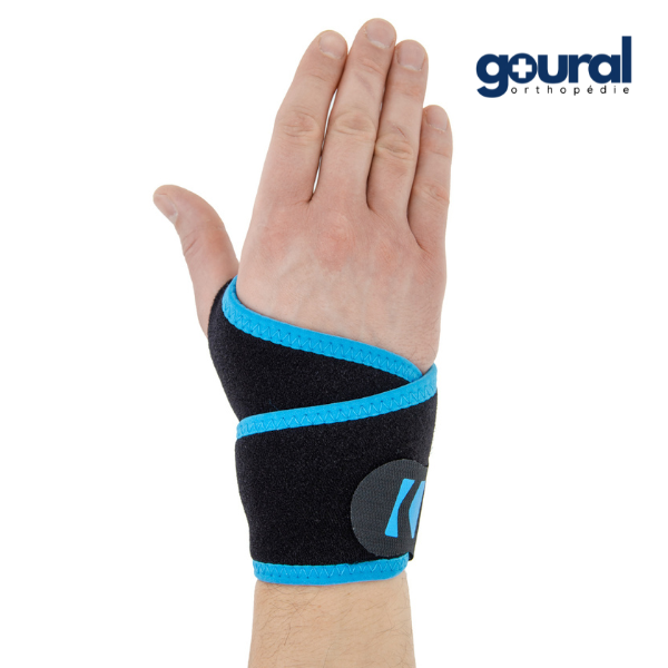 Wrist and thumb base support bandage
