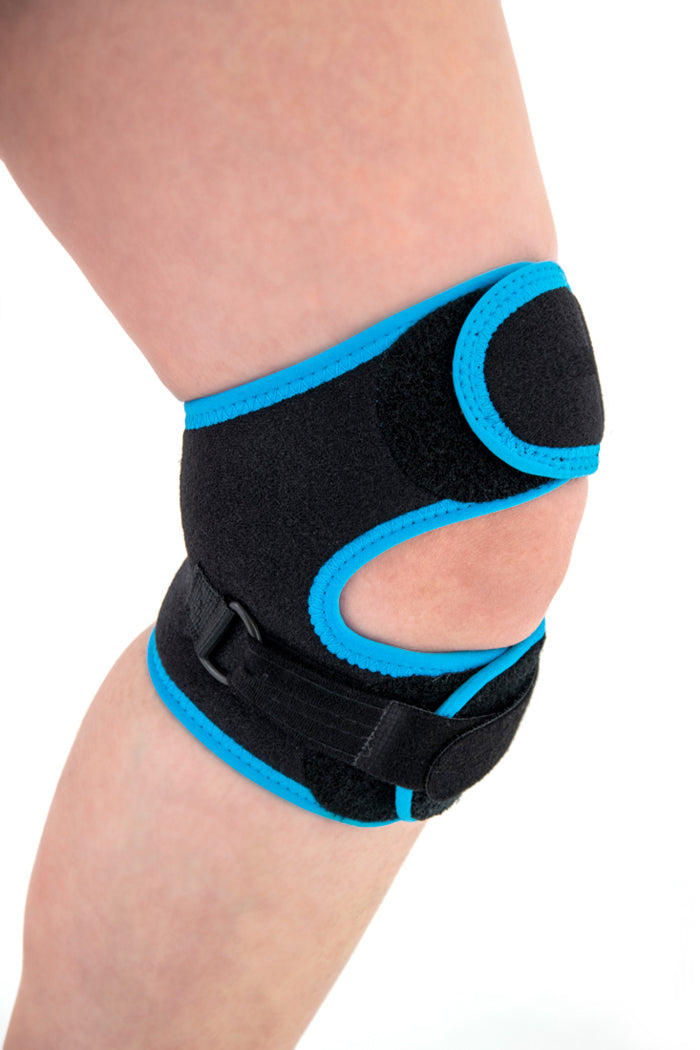 Fully opening patellar centering bandage