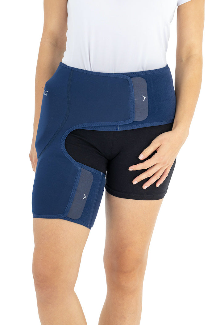 Hip stabilization and protection orthosis bandage