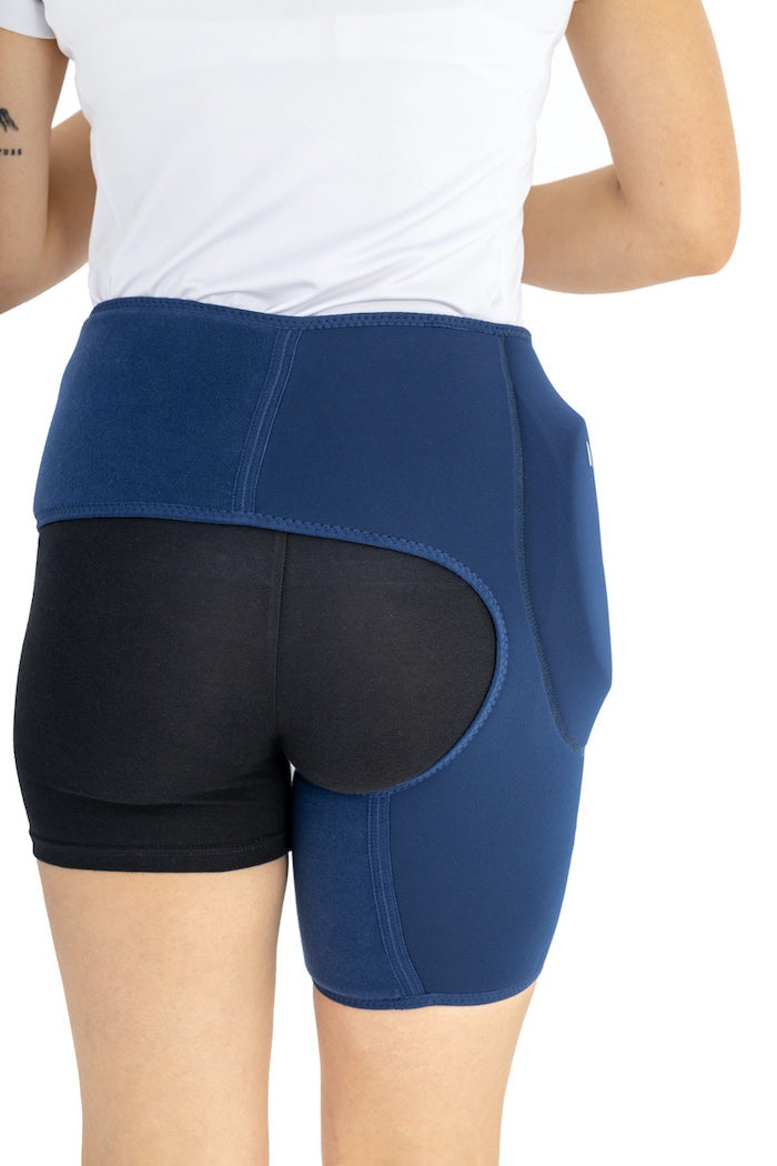 Hip stabilization and protection orthosis bandage