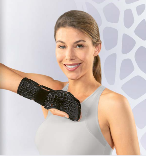 Orthèse de repos poignet main doigts sans pouce Manu-Cast Organic D