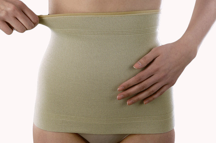 Ceinture légère de maintien abdominale et lombaire thermique (6% laine)