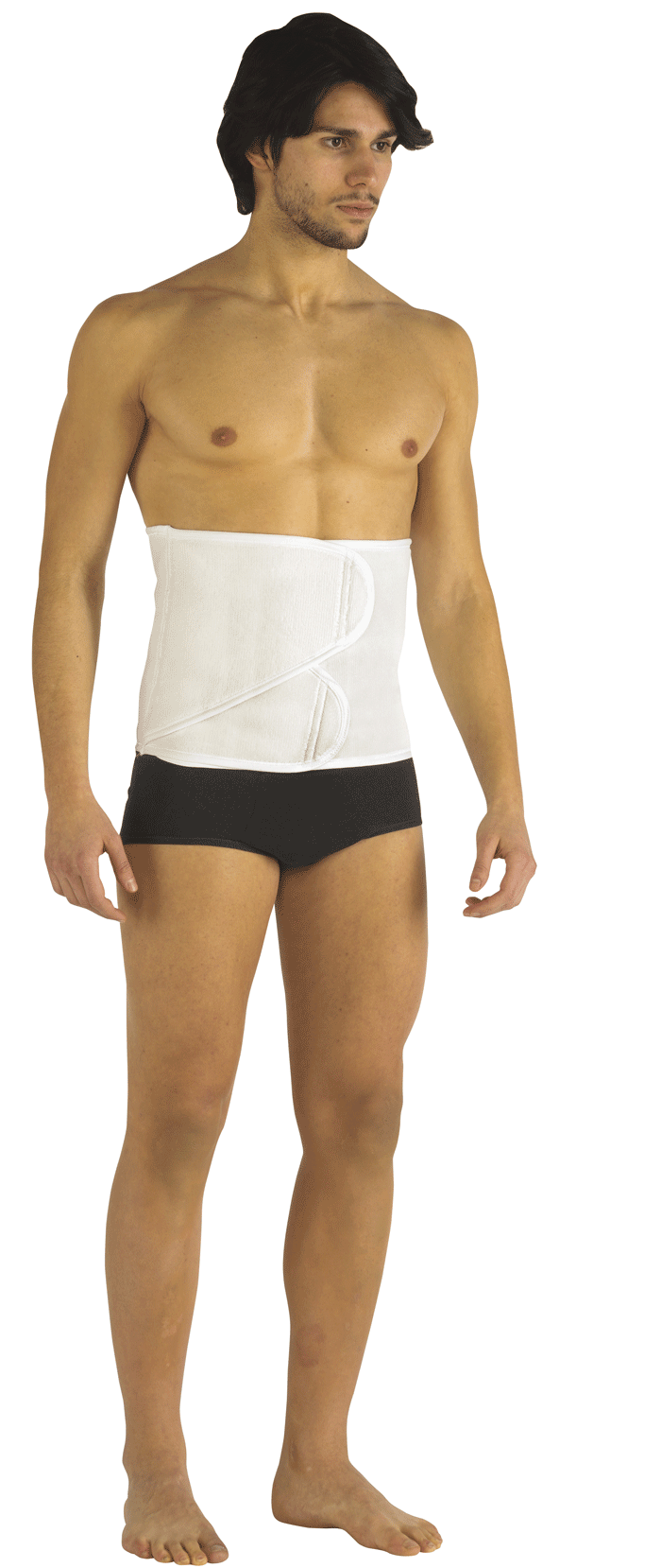 Abdominal belt height 27 cm 3D knit one size (< 120 cm)