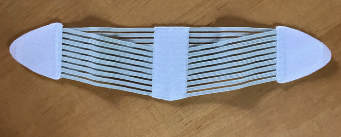 Abdominal belt height 27 cm 3D knit one size (< 120 cm)