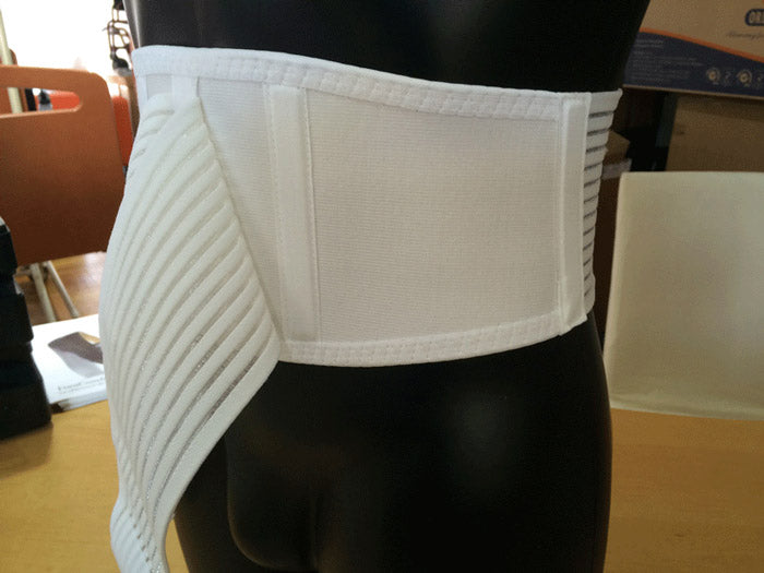 Ceinture avec pelote concave pour réduction de hernie ombilicale goural