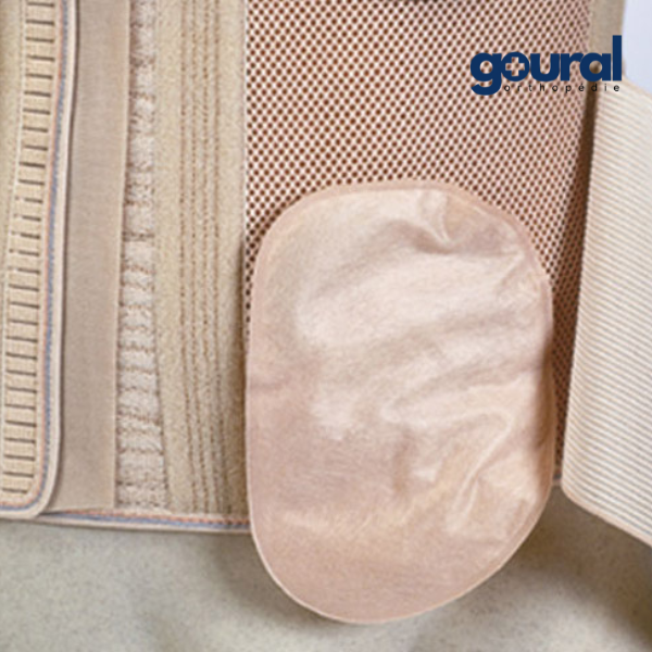 Ceinture de maintien abdominal pré-découpée pour Stomie StomaCare