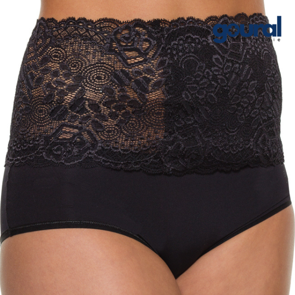 StomaAktiv ostomy support belt made with original Dresden lace (without briefs)