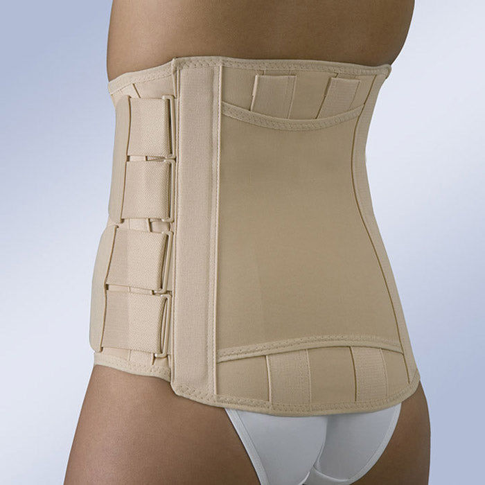Ceinture de soutien lombaire fermeture boucles et sangles velcro