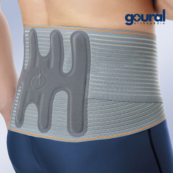 Ceinture de soutien lombaire sans couture Elite (21 cm)