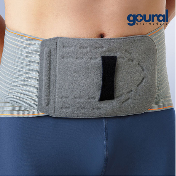 Ceinture de soutien lombaire sans couture Elite (21 cm)