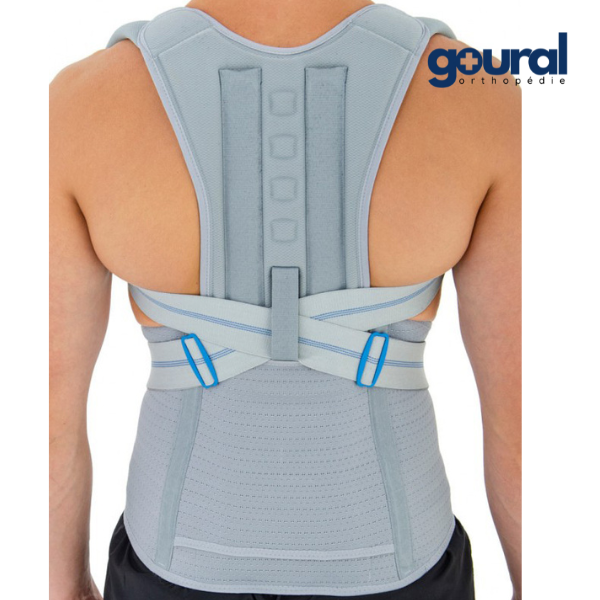 Ceinture dorso-lombaire Vox avec dosseret amovible adapté à votre hauteur de dos
