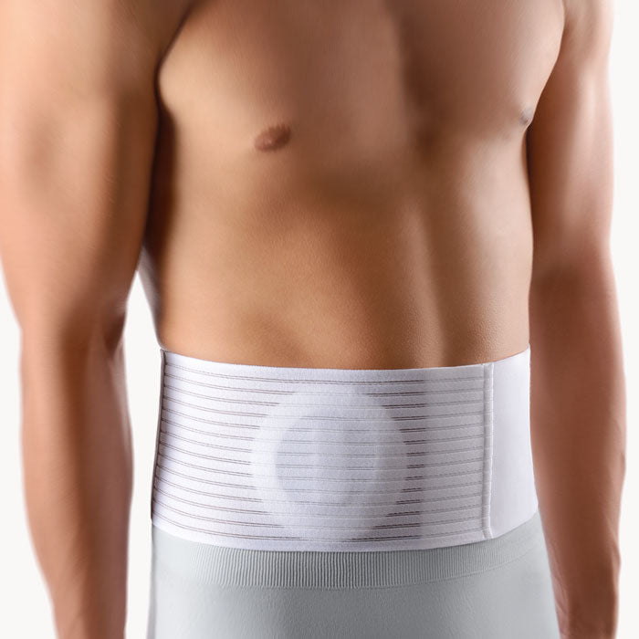 AbdoPad abdominal support belt with removable flat gel pad