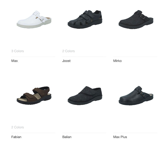 Chaussures Berkemann Berkoflex gamme complète (homme ou mixte)
