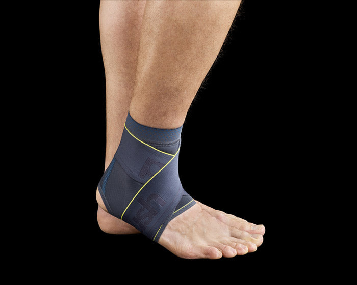 Ankle brace with figure 8 reminder for sport