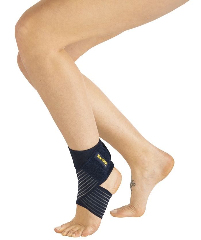Ligament ankle brace full opening 100% cotton on the skin 2
