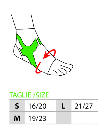Taping Proprioceptive Support Ankle Brace