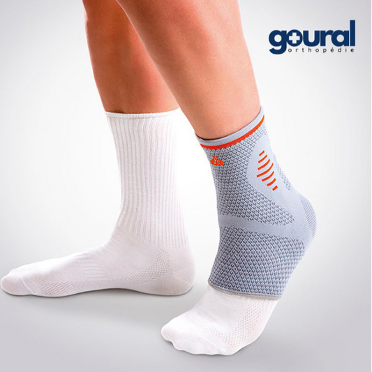 Chevillère élastique avec insert en gel