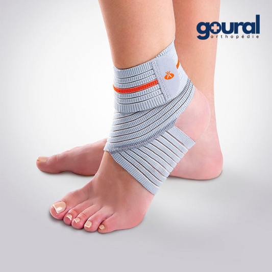 Chevillère élastique réglable pour le sport