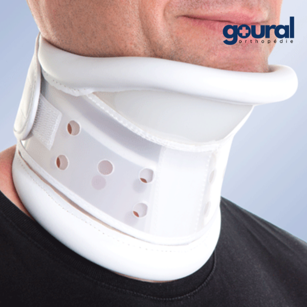 Collier cervical semi-rigide Cervi 3 avec mentonnière