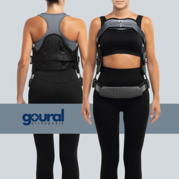 Corset d'immobilisation et de maintien du rachis en hyper-extension CIMHR Spherical system