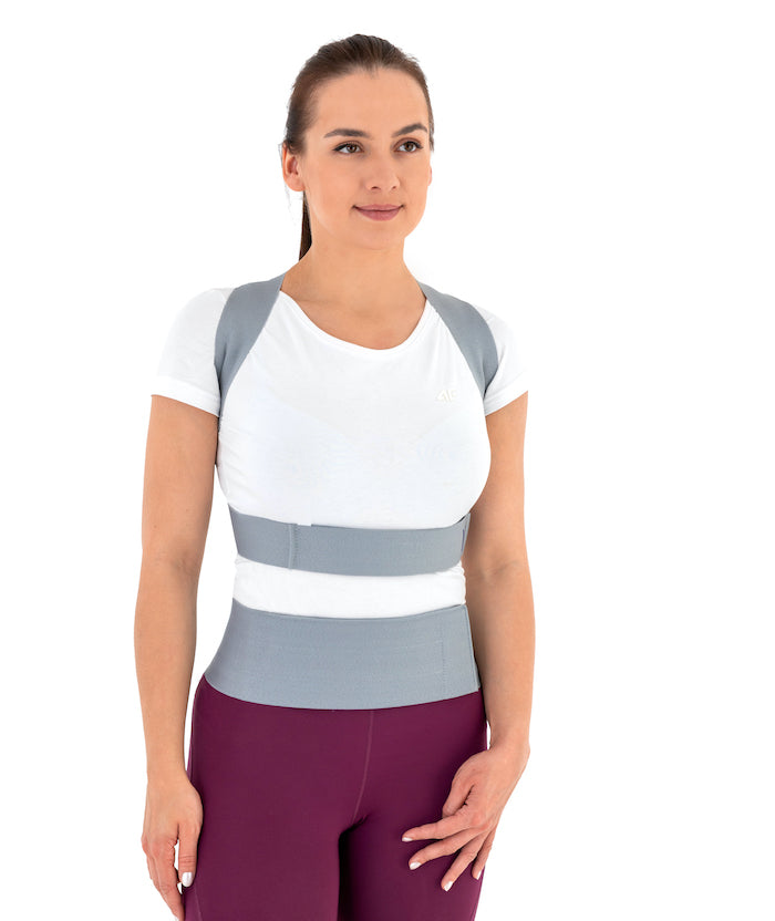 Chest pads for immobilization and spinal support corset in hyper-extension CIMHR