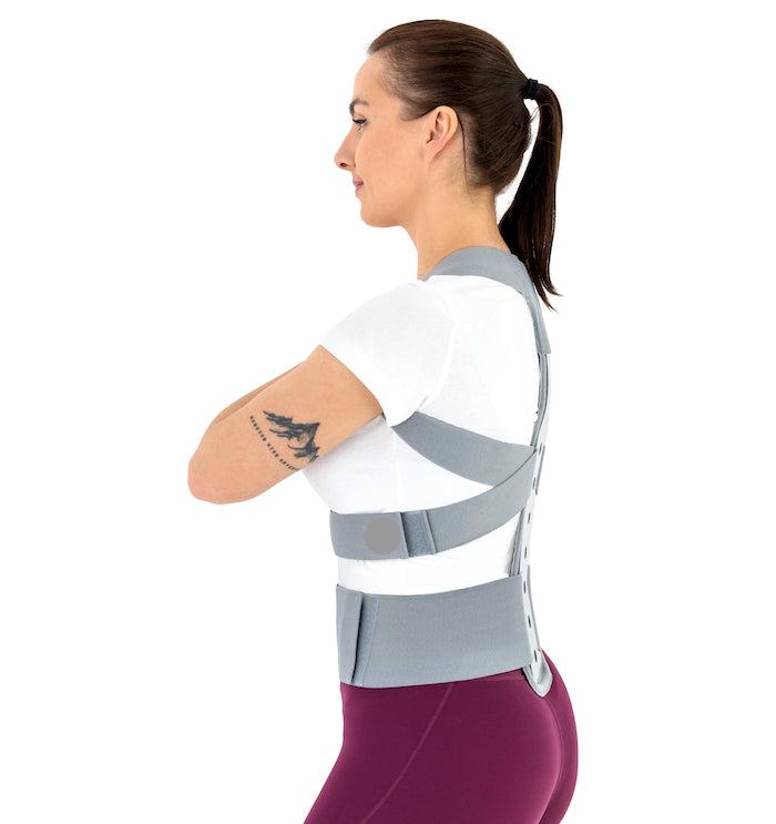Chest pads for immobilization and spinal support corset in hyper-extension CIMHR