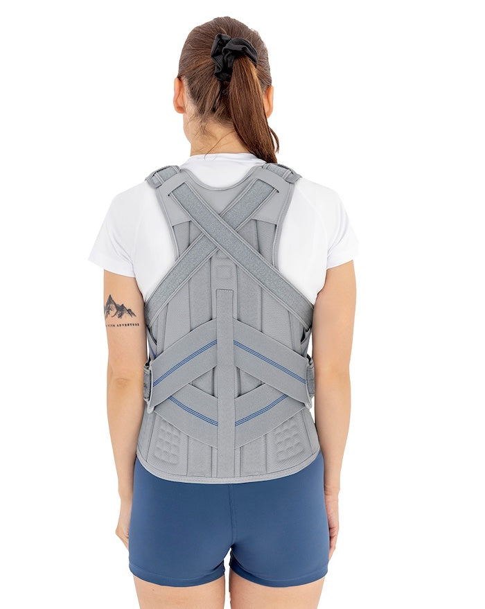 Corset dorso-lombaire d'immobilisation vertébrale renforcée