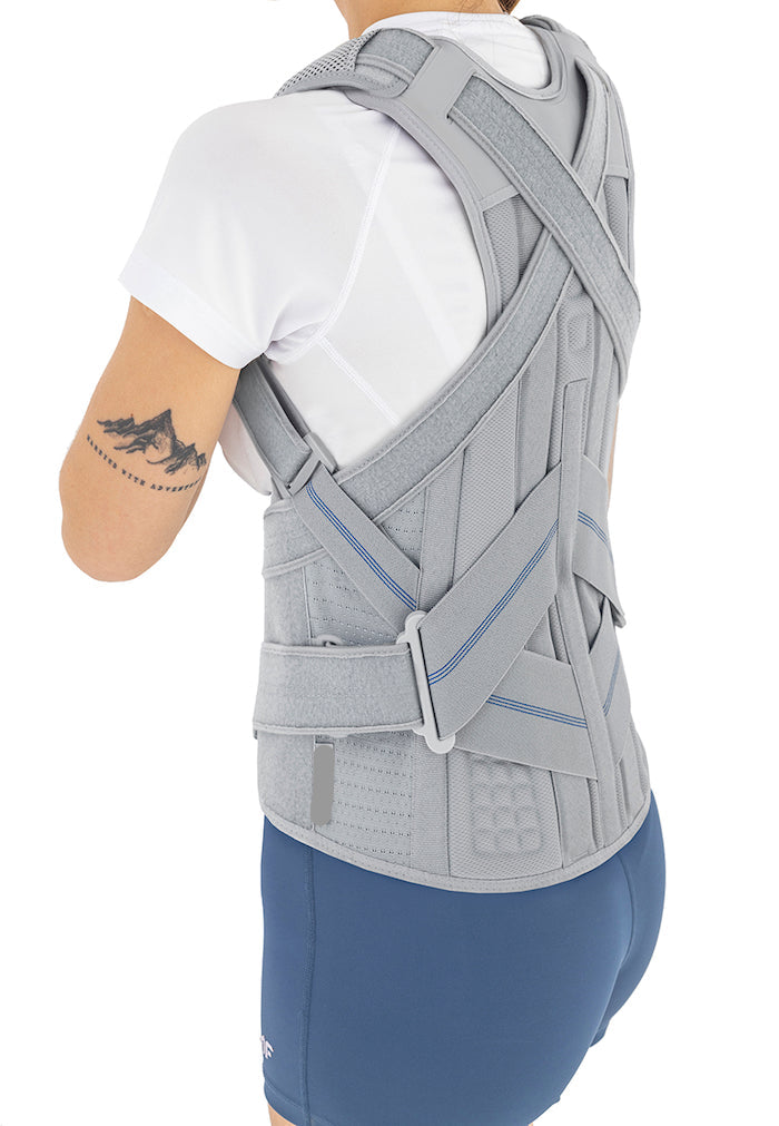 Corset dorso-lombaire d'immobilisation vertébrale renforcée