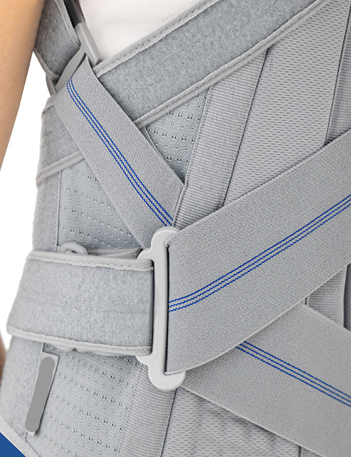 Corset dorso-lombaire d'immobilisation vertébrale renforcée