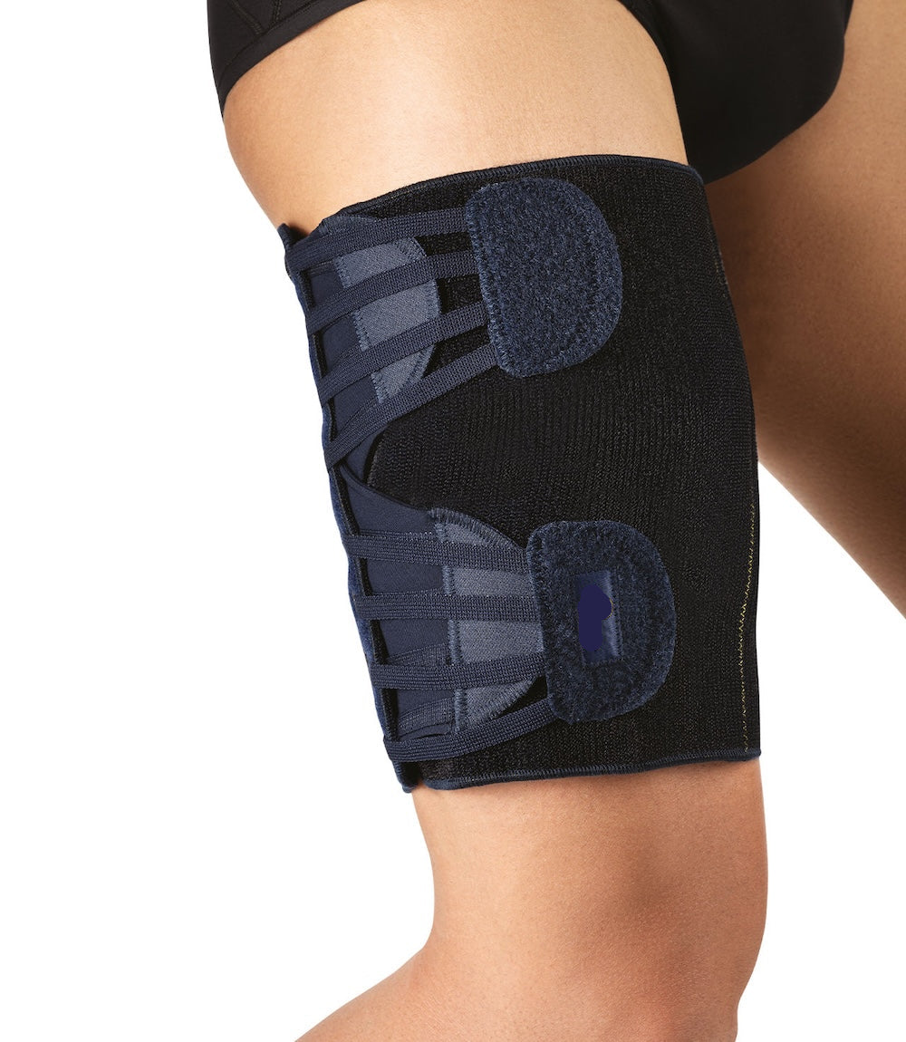 Cuissard réglable en tension ouverture totale avec pelote 100% coton sur la peau