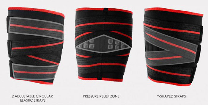 Compression shorts for strains with silicone insert