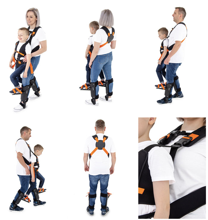 Dispositif de marche et verticalisation pour enfant handicapé BioWalker