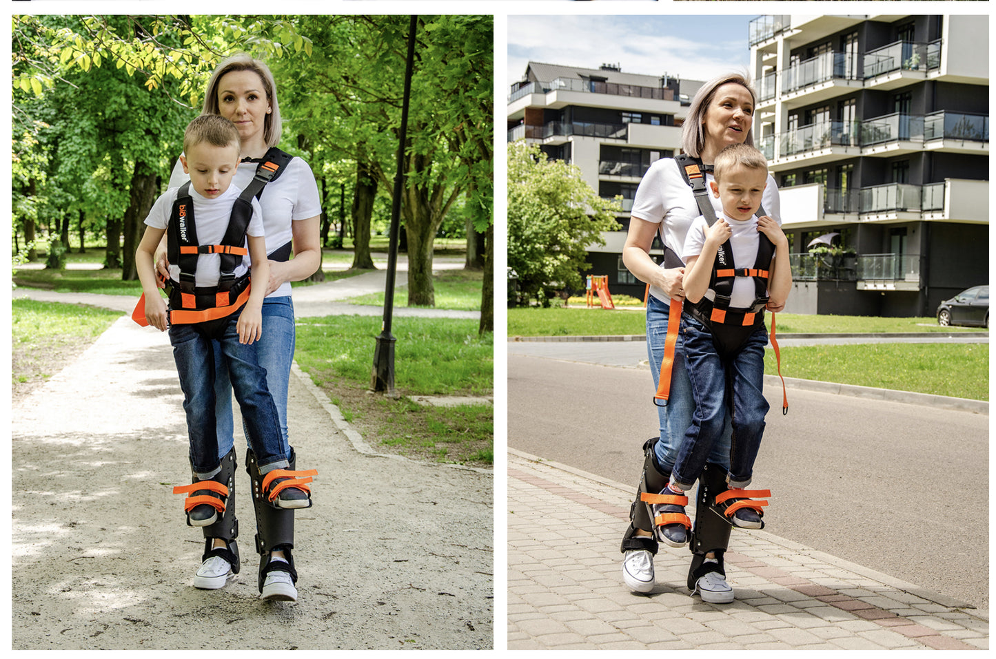 Dispositif de marche et verticalisation pour enfant handicapé BioWalker