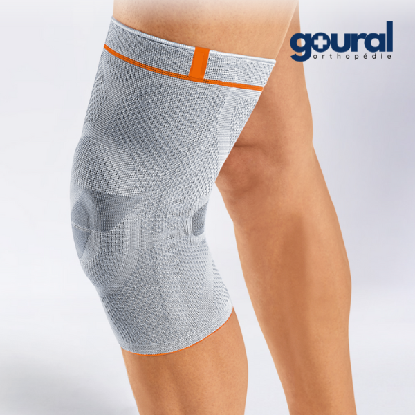 Genu-Hit RS ligament and patella knee brace with anti-slip gel
